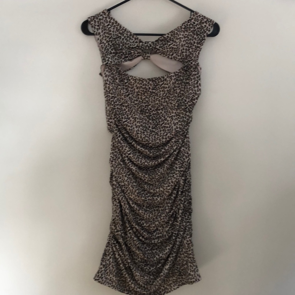Betsey Johnson leper print dress